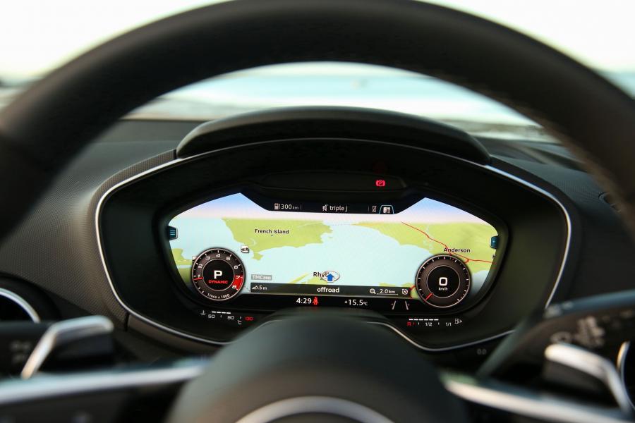 Панель приборов Audi TT RS Coupe (8S) 2017 года  (AU) (фото 38 из 40)